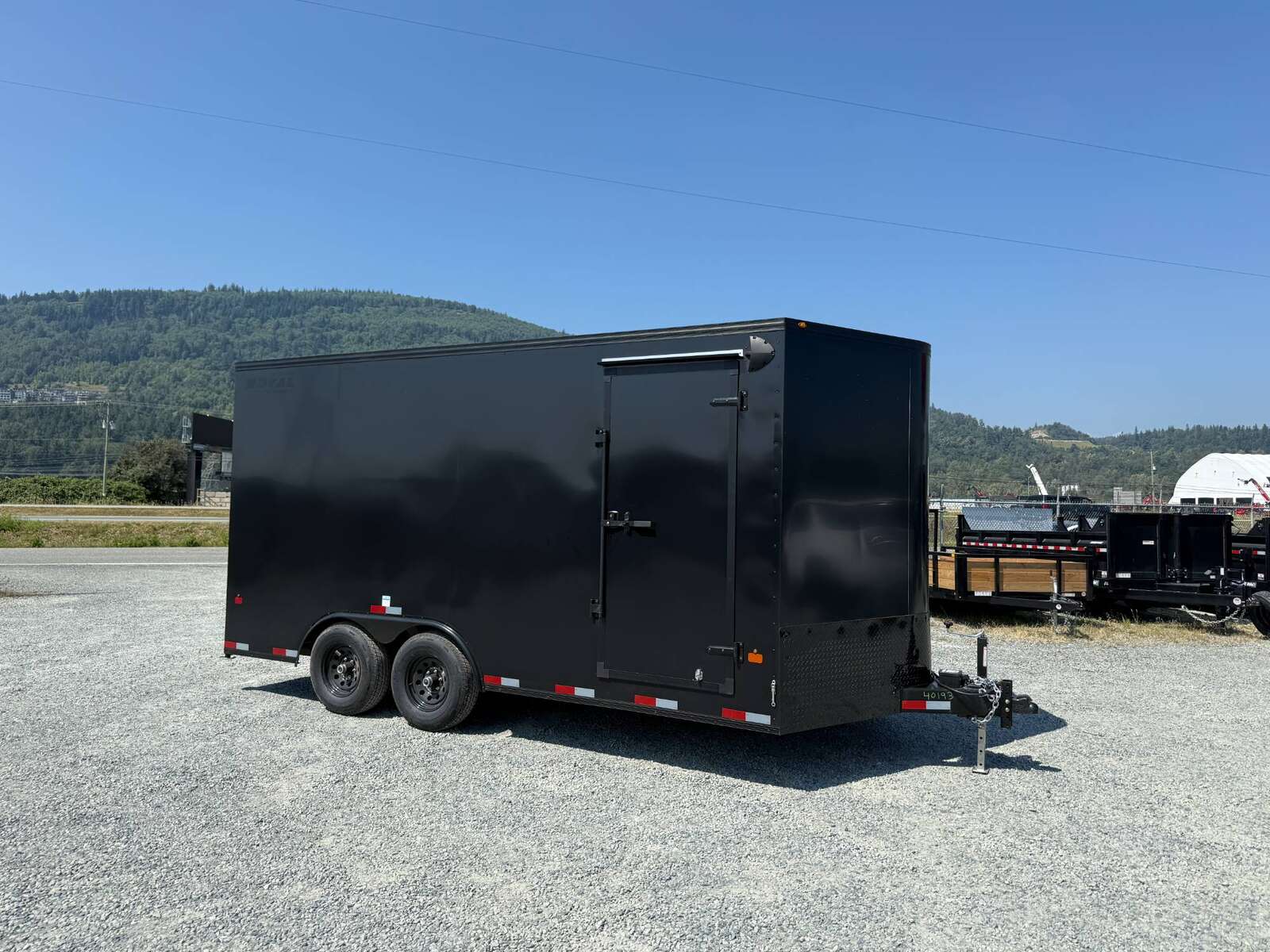Photo of 2026 Royal Cargo 8.5X16 V NOSE Cargo / Enclosed Trailer BLACK OUT PACKAGE RAMP DOOR EXTRA HEIGHT 11,400LB GVW