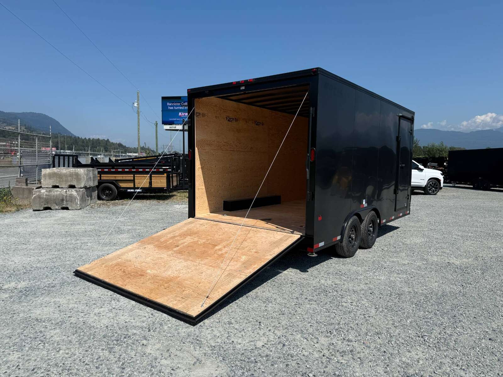 Photo of 2026 Royal Cargo 8.5X16 V NOSE Cargo / Enclosed Trailer BLACK OUT PACKAGE RAMP DOOR EXTRA HEIGHT 11,400LB GVW