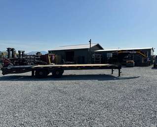 Thumbnail Photo of 2026 Southland 24+6 Gooseneck Equipment Flat Bed Trailer Deck Over 29,000lb GVW w/ Flip up ramps