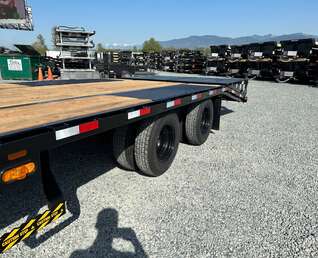 Thumbnail Photo of 2026 Southland 24+6 Gooseneck Equipment Flat Bed Trailer Deck Over 29,000lb GVW w/ Flip up ramps