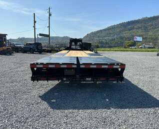 Thumbnail Photo of 2026 Southland 24+6 Gooseneck Equipment Flat Bed Trailer Deck Over 29,000lb GVW w/ Flip up ramps