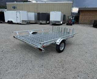 Thumbnail Photo of 2025 Marlon 6x9 ATV Side x Side Utility Trailer Galvanized Rear or Side Load w/ Ramps (RAT-02)