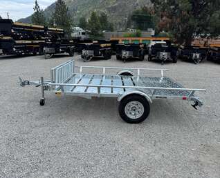 Thumbnail Photo of 2025 Marlon 6x9 ATV Side x Side Utility Trailer Galvanized Rear or Side Load w/ Ramps (RAT-02)