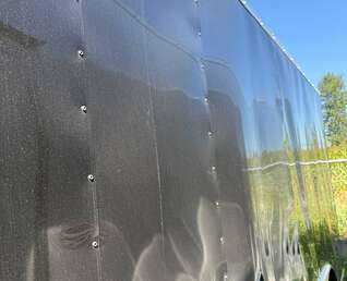 Thumbnail Photo of **SCRATCH SALE** 2025 Mirage XE 8.5x16 V Nose Extra Height Cargo / Enclosed Trailer Ramp Door Black 7000lb GVW
