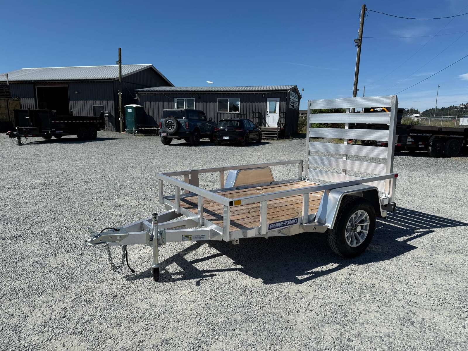 Photo of 2025 Suretrac 5x8 Aluminum Utility Trailer w/ Ramp Gate 2990lb GVW