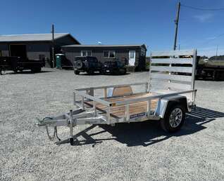 Thumbnail Photo of 2025 Suretrac 5x8 Aluminum Utility Trailer w/ Ramp Gate 2990lb GVW