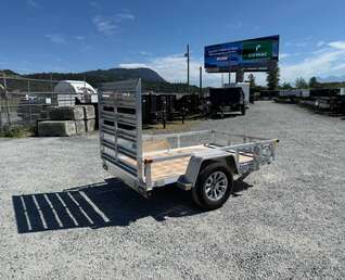 Thumbnail Photo of 2025 Suretrac 5x8 Aluminum Utility Trailer w/ Ramp Gate 2990lb GVW