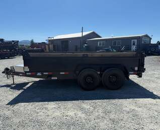 Thumbnail Photo of Used Pre Owned 2024 Southland Trailers 7x14 Dump Trailer HD 17,000lbs GVW w/ Hydraulic Front Jack