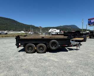 Thumbnail Photo of Used Pre Owned 2024 Southland Trailers 7x14 Dump Trailer HD 17,000lbs GVW w/ Hydraulic Front Jack