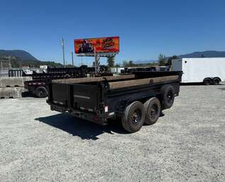 Thumbnail Photo of Used Pre Owned 2024 Southland Trailers 7x14 Dump Trailer HD 17,000lbs GVW w/ Hydraulic Front Jack