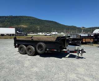 Thumbnail Photo of Used Pre Owned 2024 Southland Trailers 7x14 Dump Trailer HD 17,000lbs GVW w/ Hydraulic Front Jack