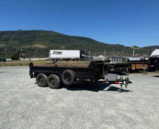Thumbnail Photo of Used Pre Owned 2024 Southland Trailers 7x14 Dump Trailer HD 17,000lbs GVW w/ Hydraulic Front Jack