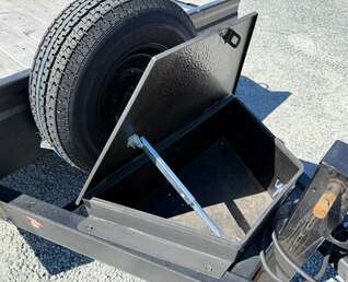 Thumbnail Photo of Pre Owned Used 2023 Double A 24ft Tilt Deck Equipment Trailer Triple Axle 21,000lb GVW