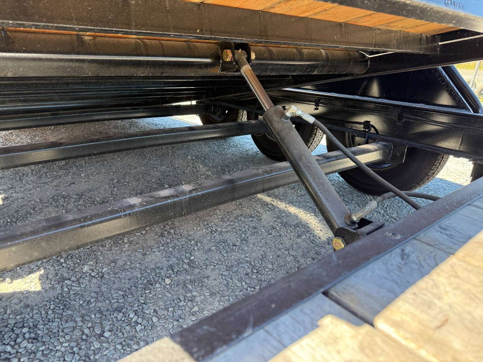 Photo of Pre Owned Used 2023 Double A 24ft Tilt Deck Equipment Trailer Triple Axle 21,000lb GVW