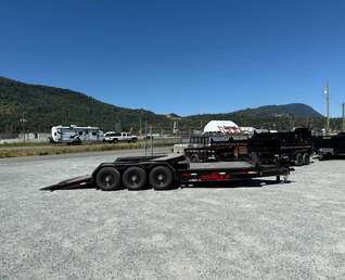 Thumbnail Photo of Pre Owned Used 2023 Double A 24ft Tilt Deck Equipment Trailer Triple Axle 21,000lb GVW