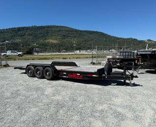 Thumbnail Photo of Pre Owned Used 2023 Double A 24ft Tilt Deck Equipment Trailer Triple Axle 21,000lb GVW
