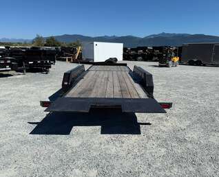 Thumbnail Photo of Pre Owned Used 2023 Double A 24ft Tilt Deck Equipment Trailer Triple Axle 21,000lb GVW