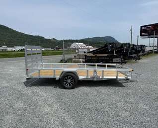 Thumbnail Photo of 2025 Suretrac 7x14 Aluminum Utility Trailer w/ Ramp Gate 2990lb GVW
