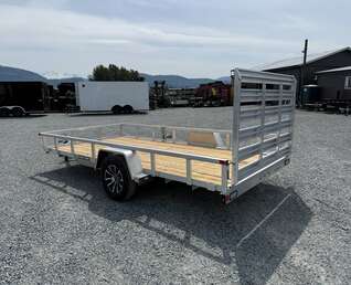 Thumbnail Photo of 2025 Suretrac 7x14 Aluminum Utility Trailer w/ Ramp Gate 2990lb GVW