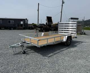 Thumbnail Photo of 2025 Suretrac 7x14 Aluminum Utility Trailer w/ Ramp Gate 2990lb GVW