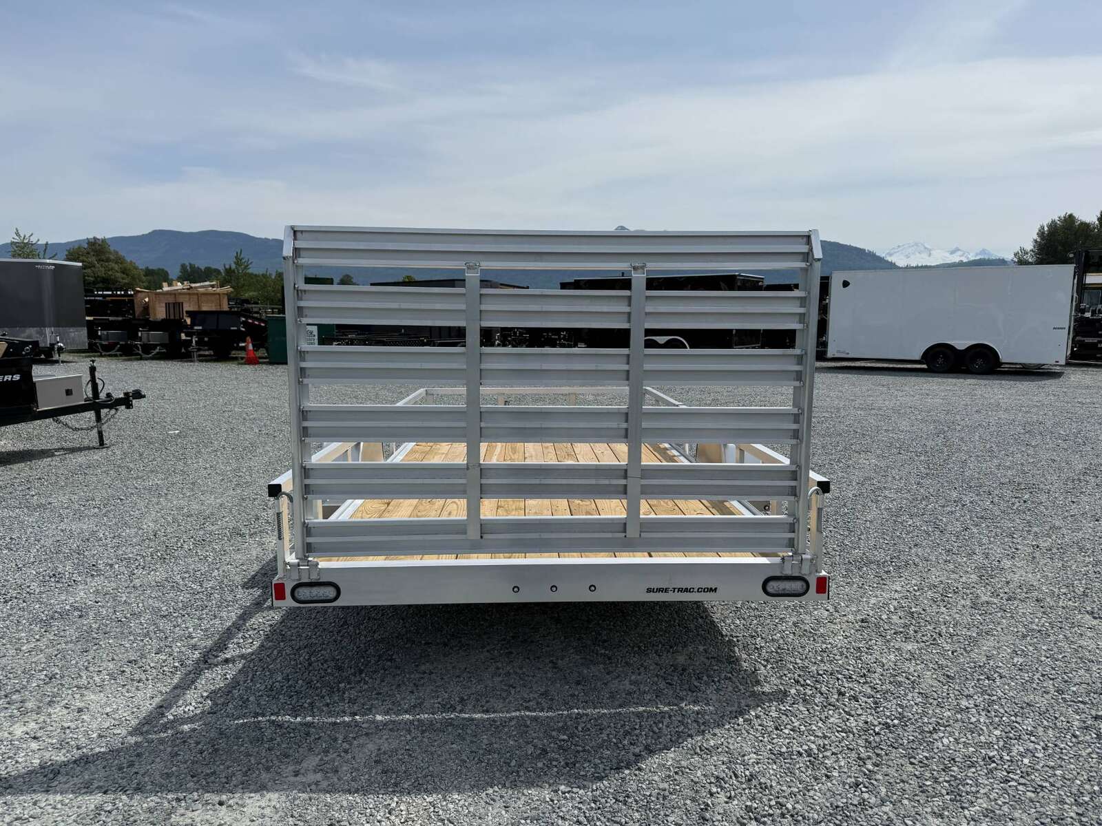 Photo of 2025 Suretrac 7x14 Aluminum Utility Trailer w/ Ramp Gate 2990lb GVW