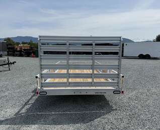 Thumbnail Photo of 2025 Suretrac 7x14 Aluminum Utility Trailer w/ Ramp Gate 2990lb GVW