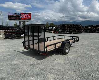 Thumbnail Photo of Used Pre Owned 2023 Suretrac 6x12 2990LB GVW Heavy Duty Utility Trailer w/ Ramp gate