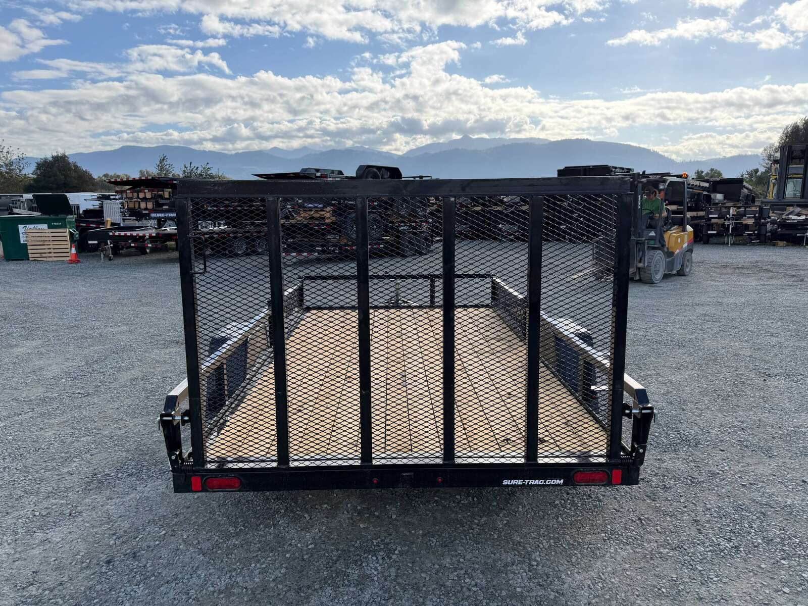 Photo of 2026 Suretrac 7x12 ATV Tube Top Utility Trailer 5000lb GVW w/ Electric Brakes & Rear Ramp Gate & Side Load Ramps
