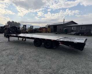Thumbnail Photo of Pre Owned Used 2024 Southland 24+6 Gooseneck Flat Deck Equipment Trailer 29000lb GVW w/ Ramps 