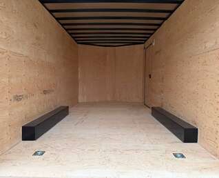 Thumbnail Photo of 2026 Royal Cargo 8.5X16 V NOSE Cargo / Enclosed Trailer Charcoal Grey RAMP DOOR EXTRA HEIGHT 11,400LB GVW (GSR)