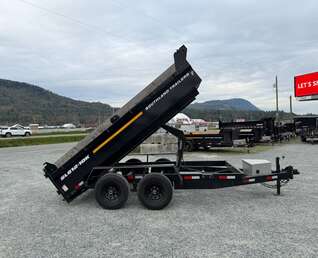 Thumbnail Photo of Pre Owned Used 2023 Southland 6X12 Dump Trailer 11,400LB GVW with Tarp and Ramps