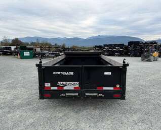 Thumbnail Photo of Pre Owned Used 2023 Southland 6X12 Dump Trailer 11,400LB GVW with Tarp and Ramps