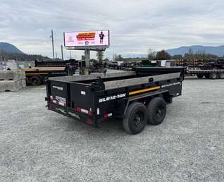 Thumbnail Photo of Pre Owned Used 2023 Southland 6X12 Dump Trailer 11,400LB GVW with Tarp and Ramps