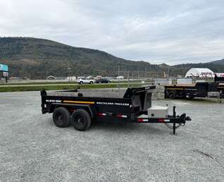 Thumbnail Photo of Pre Owned Used 2023 Southland 6X12 Dump Trailer 11,400LB GVW with Tarp and Ramps