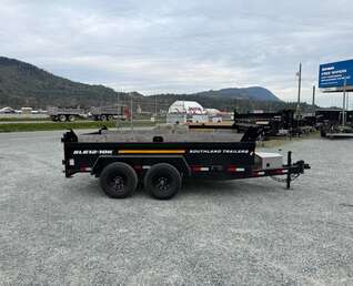 Thumbnail Photo of Pre Owned Used 2023 Southland 6X12 Dump Trailer 11,400LB GVW with Tarp and Ramps