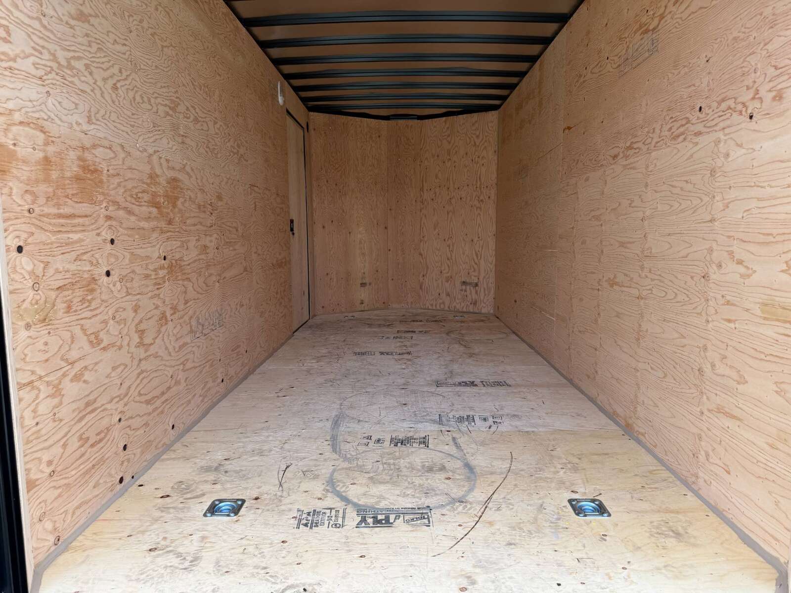 Photo of 2026 Royal 7x16 Enclosed Cargo Trailer V Nose Barn Door Silver HD 11,400lb GVW Extra Height