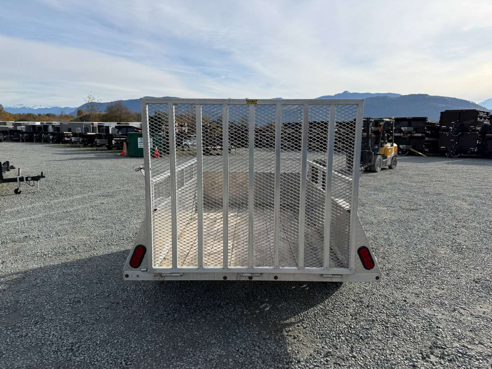Photo of Used Pre Owned 2019 Snake River Aluminum 5x8 Utility Landscape Trailer w/ Ramp Gate