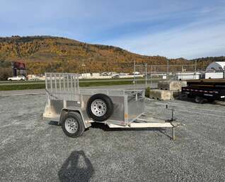 Thumbnail Photo of Used Pre Owned 2019 Snake River Aluminum 5x8 Utility Landscape Trailer w/ Ramp Gate