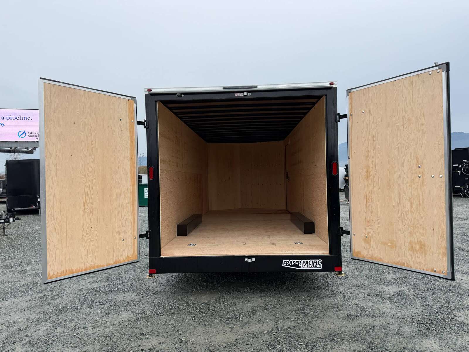 Photo of 2026 Royal Cargo 8.5x20 +V Nose 11,400lb Cargo / Enclosed Trailer Barn Doors Extra Height White
