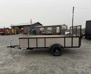Thumbnail Photo of 2026 MaxForce 6x12 Utility Landscape High Side Trailer w/ Ramp Gate - ATV UTV Side x Side