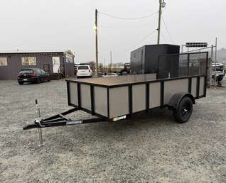 Thumbnail Photo of 2026 MaxForce 6x12 Utility Landscape High Side Trailer w/ Ramp Gate - ATV UTV Side x Side