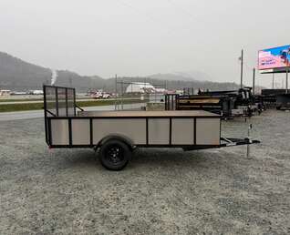 Thumbnail Photo of 2026 MaxForce 6x12 Utility Landscape High Side Trailer w/ Ramp Gate - ATV UTV Side x Side