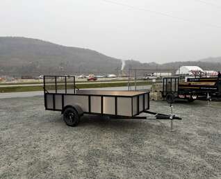 Thumbnail Photo of 2026 MaxForce 6x12 Utility Landscape High Side Trailer w/ Ramp Gate - ATV UTV Side x Side