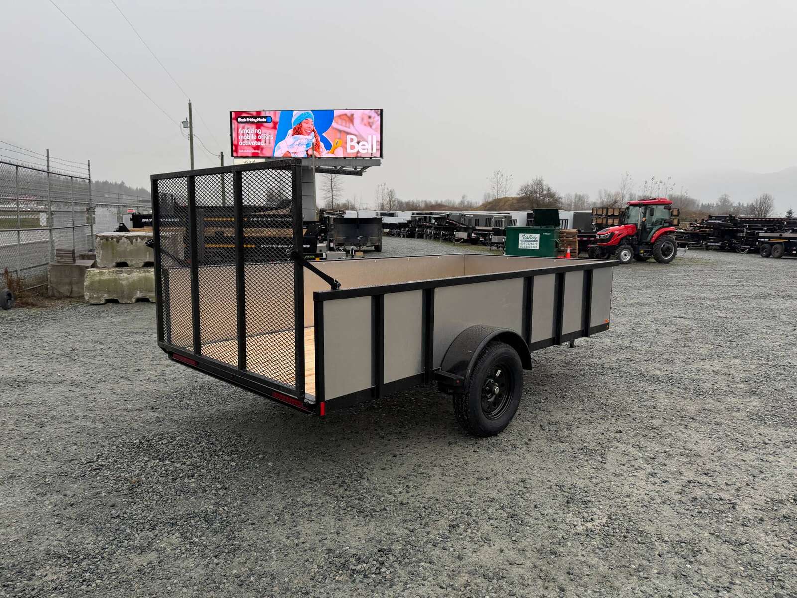 Photo of 2026 MaxForce 6x12 Utility Landscape High Side Trailer w/ Ramp Gate - ATV UTV Side x Side