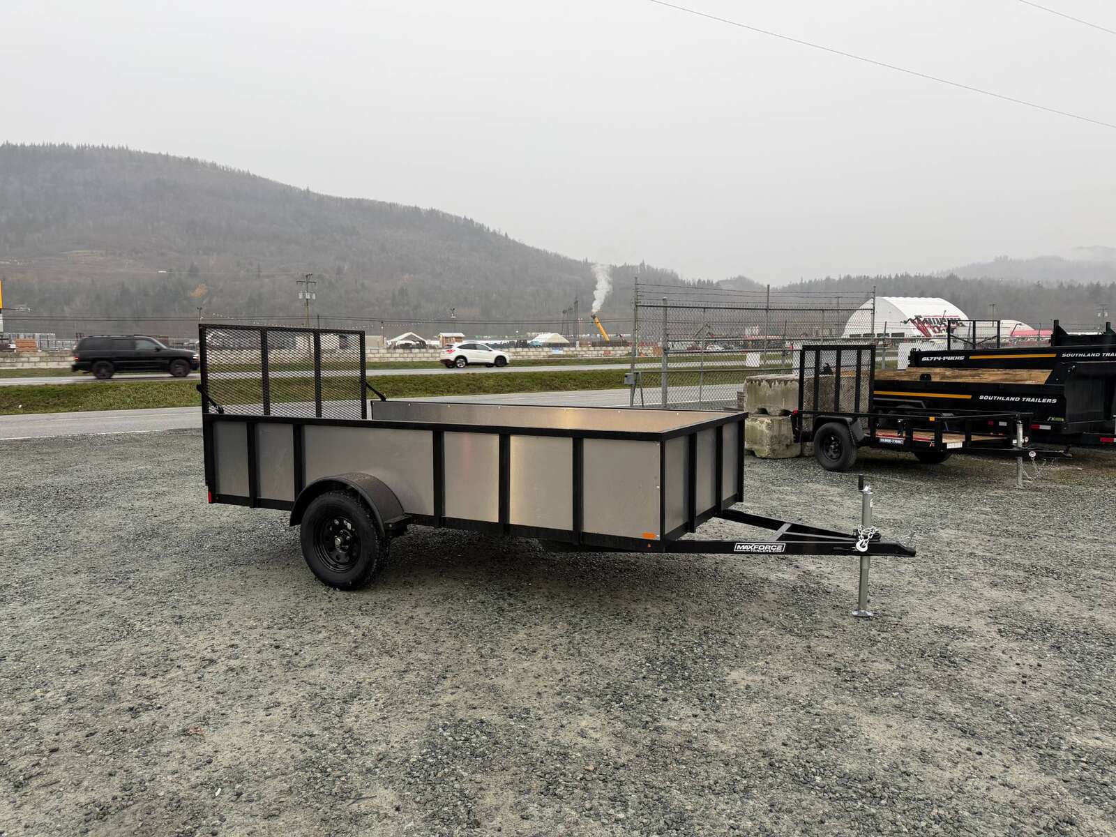 Photo of 2026 MaxForce 6x12 Utility Landscape High Side Trailer w/ Ramp Gate - ATV UTV Side x Side