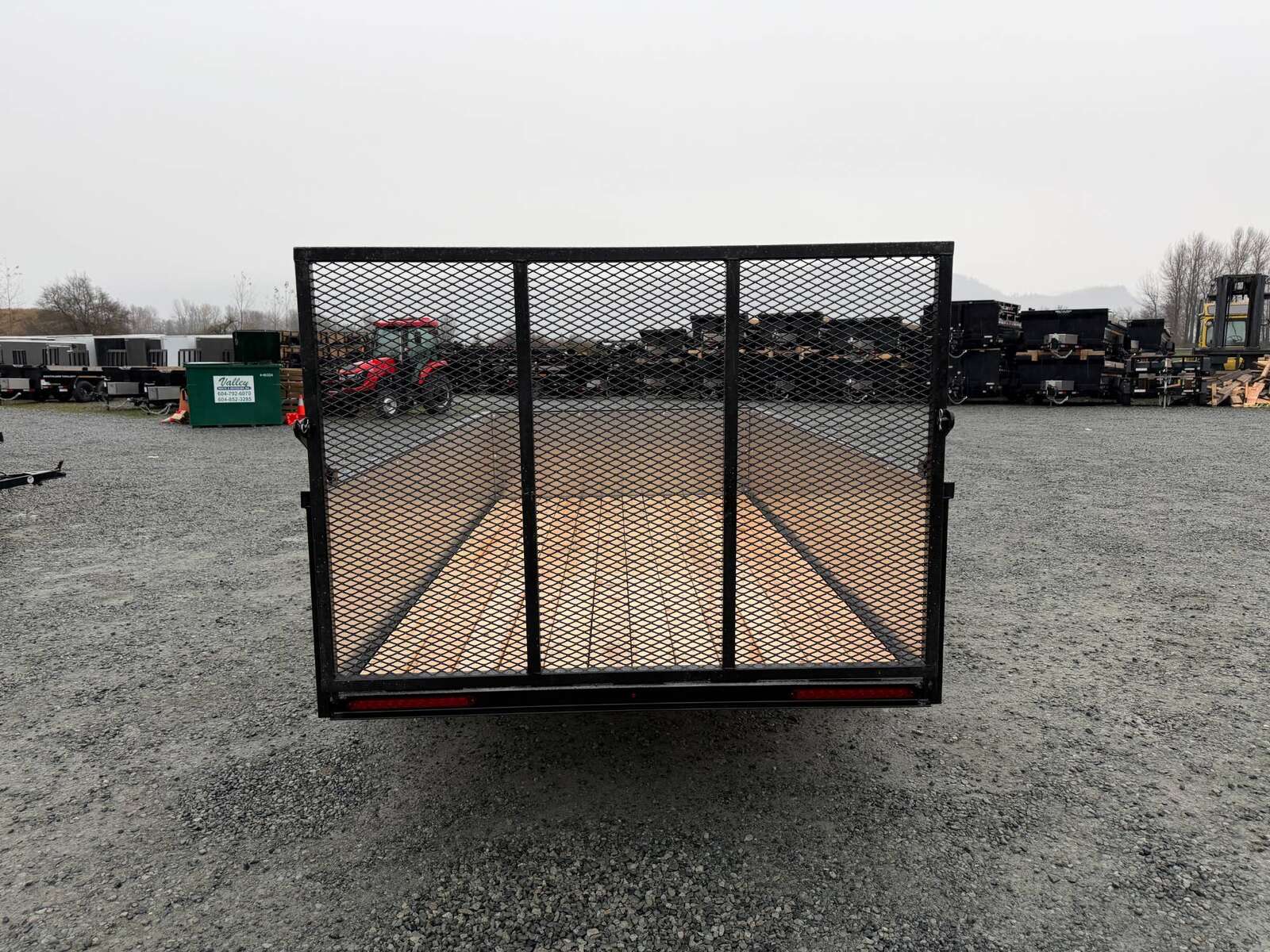 Photo of 2026 MaxForce 6x12 Utility Landscape High Side Trailer w/ Ramp Gate - ATV UTV Side x Side