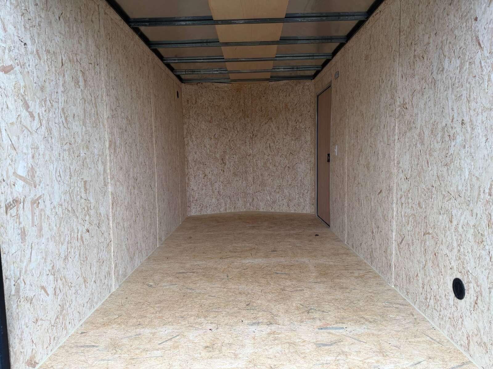 Photo of 2026 Impact 7x14 Quake V Nose Cargo Enclosed Trailer Barn Doors Extra Height Charcoal Grey 7000lb GVW