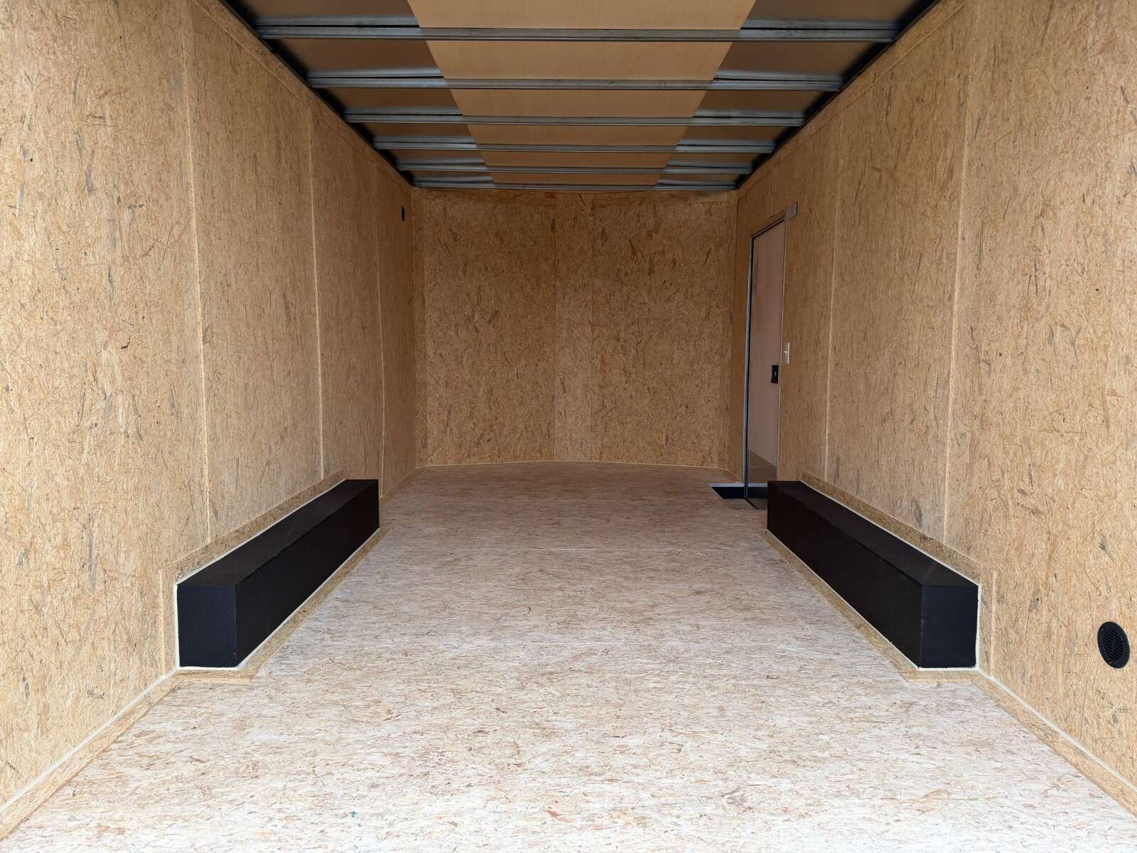 Photo of 2026 Impact 8.5x16 Quake V Nose Cargo Enclosed Trailer Ramp Door Extra Height Charcoal Grey 7000lb GVW