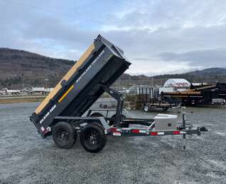 Thumbnail Photo of 2026 Southland 5x10 Dump Trailer 11,464lbs GVW Charcoal Grey w/ Tarp & Ramps