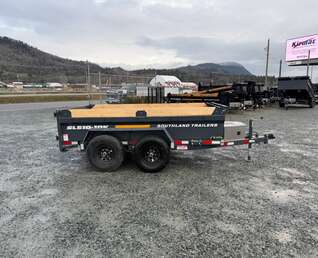Thumbnail Photo of 2026 Southland 5x10 Dump Trailer 11,464lbs GVW Charcoal Grey w/ Tarp & Ramps
